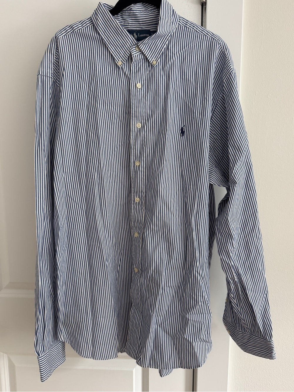Ralph Lauren Men’s Classic Fit Stripe Shirt Size 18 (36/37)